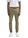 TOM TAILOR Denim Herren 1027694 Slim Chino Hose, 10905-Tree Moss Green, 34W x...