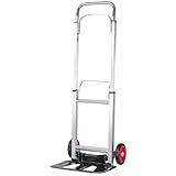 WALTER Alu-Sackkarre, bis 90 kg Tragkraft, zusammenklappbar, leicht (4,6 kg),...