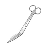 REMOS Verbandschere Edelstahl rostfrei - [18cm groß] - Hochwertig verarbeitet -...