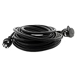 Zenitech- Baustellenverlängerung HO7RN-F 16A 3G2,5mm² 10m Schwarz