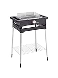 SEVERIN Style Evo Elektrogrill mit Standuntergestell und Ablagerost, Standgrill...