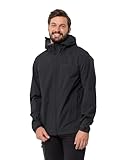 Jack Wolfskin Herren ELSBERG 2.5L JKT M Wetterschutzjacke, Black, XXXL