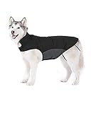 Bwiv Hundemantel Wasserdicht Winter mit Leine Loch Hundejacke Bauch Schützen...