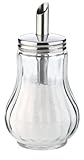 Tescoma Zuckerstreuer aus Glas Edelstahl, ideal für weißer/brauner Zucker, 150...