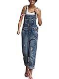 shownicer Damen Latzhose Retro Jeanshose Trägerhose Hoseanzug Denim Overall...