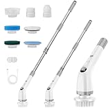 Elektrische Reinigungsbürste, 7 in 1 Putzbürste mit Verstellbarem Griff,...