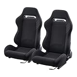 VEVOR Rennsitz verstellbares Renncockpit mit Weitwinkel-Neigung und...