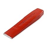 Germania Spaltkeil für Holz 2 kg aus Stahl rot | Fällkeil zum Spalten von...