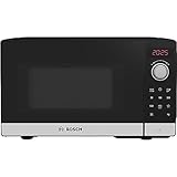Bosch FFL023MS2 Serie 2 freistehende Mikrowelle, 26 x 44 cm, 800 W, Drehteller...