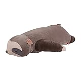 UNUS Faultier Kuscheltier Kissen, 100 cm, Grau, Seitenschläferkissen weich und...