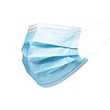 BigBig Home 100 Stücke Weich Disposable Mundschutz Maske 3-Lagig Masken...