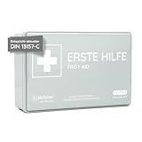 Verbandkasten C nach neuer DIN 13157:2021, mit Wandhalterung/Wandmontage,...