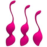 Liebeskugeln Beckenboden Trainingskugeln, Allmay Silikon Kegel Balls 3er Set...