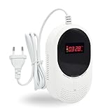 Kohlenmonoxid & Gasmelder Steckdose – CO Alarm erkennt Methan, Erdgas &...