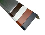 1 m Ortblech Ortgangblech Ortgang Flachdach Dachrand Dachrandblech Dach...