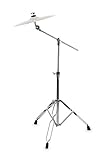 XDrum Galgenbeckenständer Semi (Höhe 84 bis 157 cm, versenkbarer Galgen,...