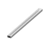 MaTaDa® Entwässerungsrinne Fassadenrinne Terrassenrinne 1 Meter aus Edelstahl...