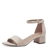 Tamaris Damen Sandalette in beige - Gr. 40