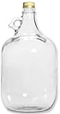 lilawelt24 5L GLASBALLON Weinballon GÄRBALLON GLASFLASCHE Flasche Gallone Leere...