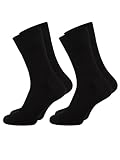 Nur Die 2er Pack Bambus Komfort Socken Herren weich Komfortbund Bambus-Socke