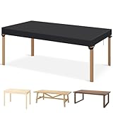 GARPROVM Tischplatte Abdeckung Outdoor Winterfest, 180x100x15cm Schutzhülle...