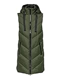JdY Damen Jdyskylar Padded Hood Waistcoat Otw Noos Weste, Forest...