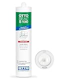 OTTOSEAL S 100 Premium-Sanitär-Silikon 300ml C01 weiss – Sicher gegen...