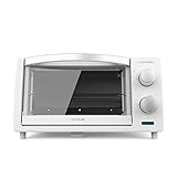 Cecotec Mini Backofen 10L Bake&Toast White. 800W, lackierter weißer Stahl,...