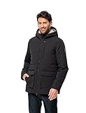 Jack Wolfskin Herren White Frost Jkt M Jacket, Schwarz, L EU