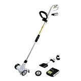 TRUTZHOLM Akku Fugenreiniger 20V inkl. Akku 2.0Ah wechselbare Fugenbürsten...