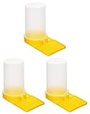 QWORK® 3 Stück Bienentränke, Bienen Wasser Feeder Bienen Eingang Feeder...