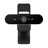 Logitech BRIO ULTRA-HD PRO Webcam, 4K HD 1080p, 5-fach Zoom, Hohe Bildfrequenz,...