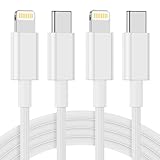 USB C Lightning Kabel [1.8M+1M 2PACK] iPhone Kabel [MFi-Zertifiziert ] iPhone...