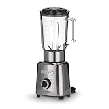 SEVERIN Standmixer Blender, 1.5L Glas-Mixbehälter, Ice Crusher, Eiweiß Shaker,...