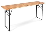 Stagecaptain BBT-180 Hirschgarten Bierzelttisch 177 cm - Robuster Biertisch (177...