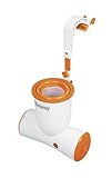 Bestway Skimatic 2-in-1 Einhängeskimmer/Filterpumpen-Kombination 2.574 l/h, 48...