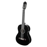 Yamaha C40BLII Akustikgitarre schwarz – Hochwertige Akustikgitarre für...