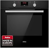 Amica ABE 9431 SM Einbaubackofen mit Umluft / matt schwarz / Timer / XXL-Garraum...