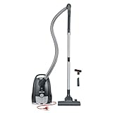 Severin Staubsauger mit Beutel, kompakter & leiser Bodenstaubsauger für Teppich...