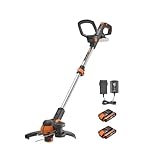 WORX WG163E Akku Rasentrimmer 20V – Kantenschneider Rasen – 2-in-1 Funktion:...