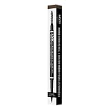 NYX Professional Makeup Augenbrauenstift, Micro Brow Pencil, Beidseitig mit...