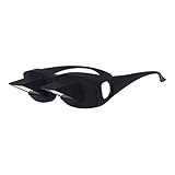 Supvox Prisma Brille Winkelbrille Lesebrille für Brillenträger Entspannung...