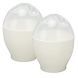 ZPSHYD 2PCS Mikrowelle Eierkocher Maker Wilderer Leichte, Mikrowellen und...