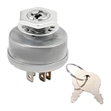 Mangwany Zündstarter Motorschalter Zündschloss Rasentraktor 5 polig mit...