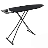 Rainberg 122 x 38 cm faltbares Bügelbrett mit Jumbo-Bügeleisenablage,...