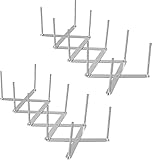 WuGU 2 Stück Deckelhalter Rippchenhalter aus Edelstahl, Verstellbarer...