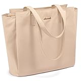 LOVEVOOK Handtasche Damen Mittelgroß Shopper Tasche Mit Reißverschluss Tote...