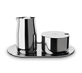 alfi MILK AND SUGAR SET, glänzend, hochwertiges Edelstahl-Milch- und Zuckerset,...