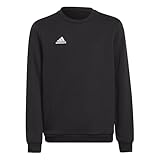 adidas Unisex Kinder Entrada 22 Sweat Top, Black, 11-12 Years
