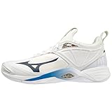 Mizuno Herren Volleyball Shoes, White, 43 EU